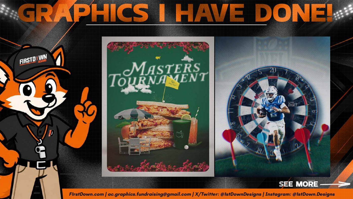 Creative sports campaign graphic design examples